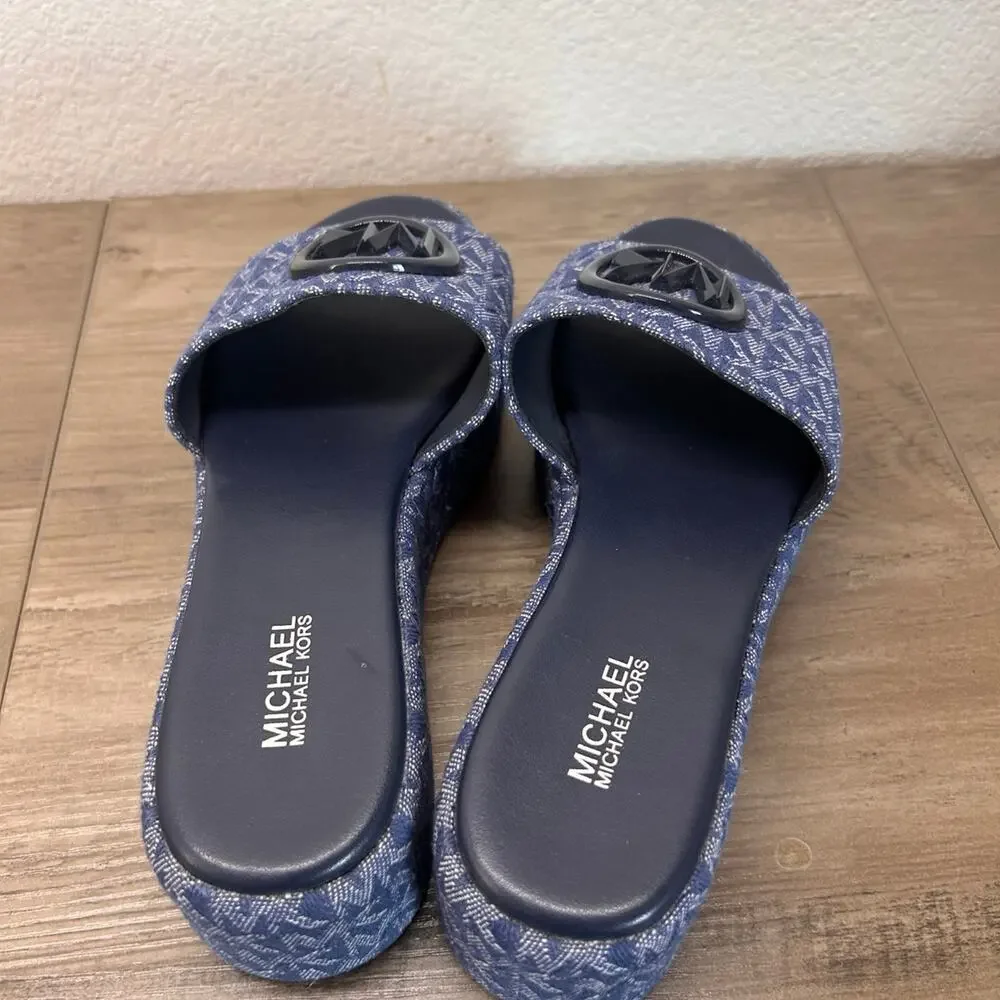 Michael Michael Kors Women's Sadler Wedge Sandals SZ 6.5